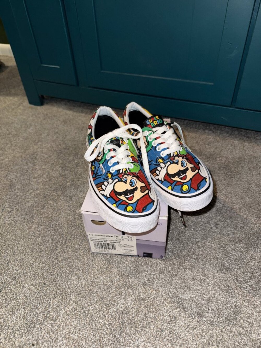 Nintendo x Vans Era 'Mario & Friends' Skate Shoes M7/W9
